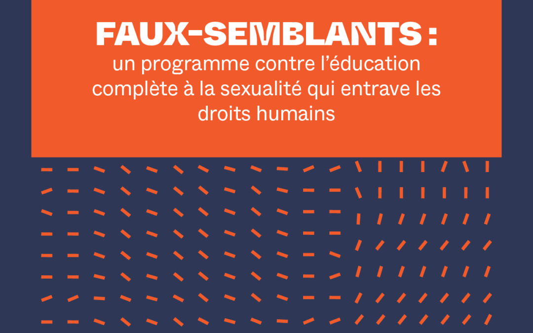 False pretenses: a program against comprehensive sexuality education that hinders human rights.