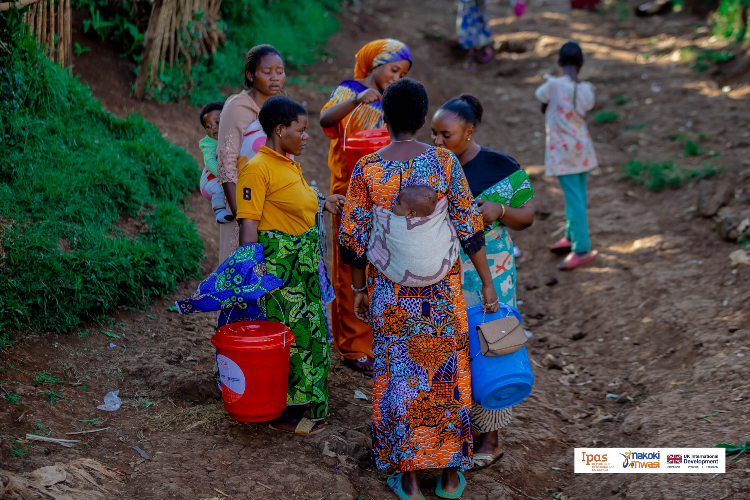 Group of people in the DRC